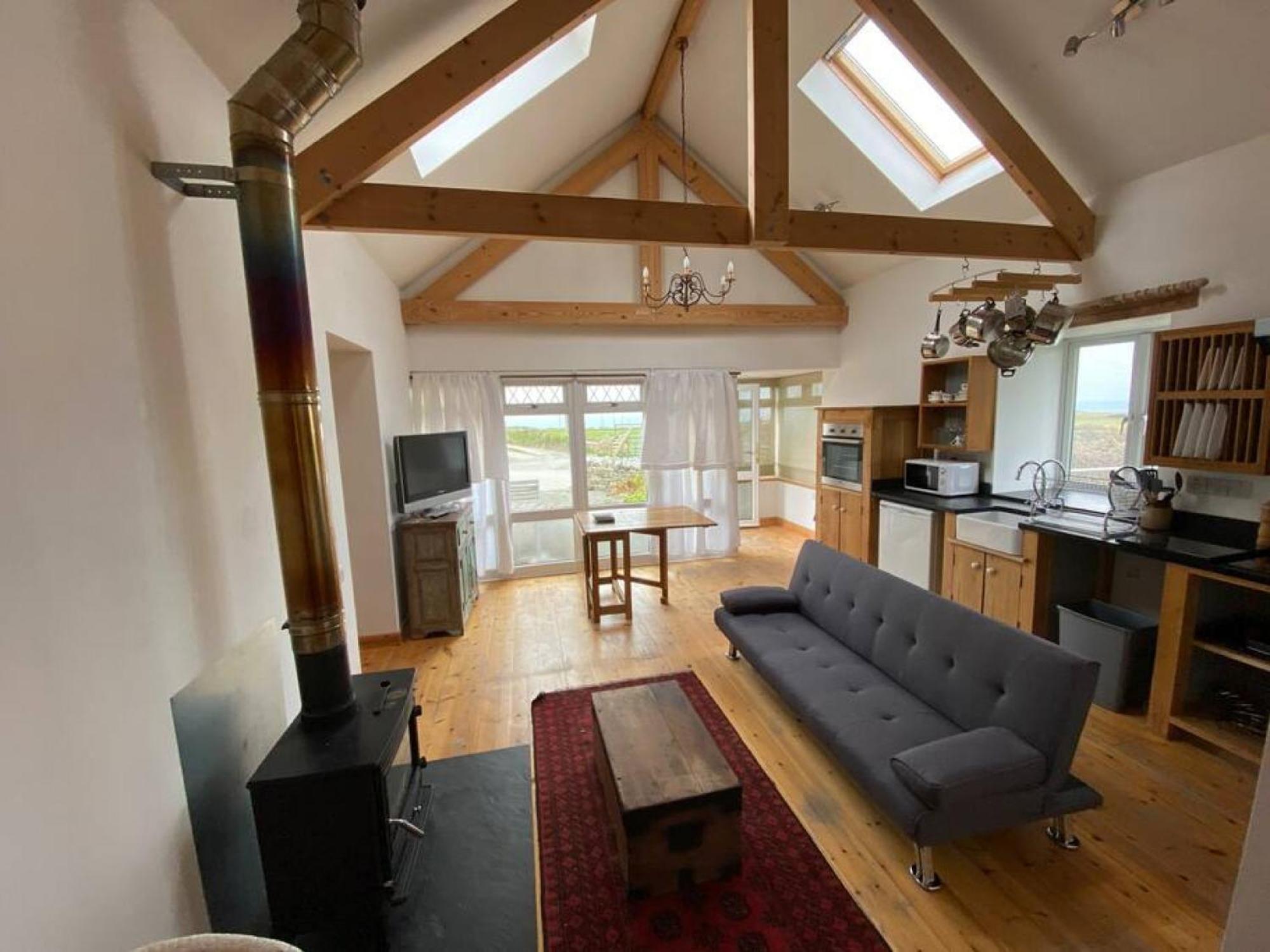 Trevillick Barn Tintagel 1 Bed Villa Eksteriør billede