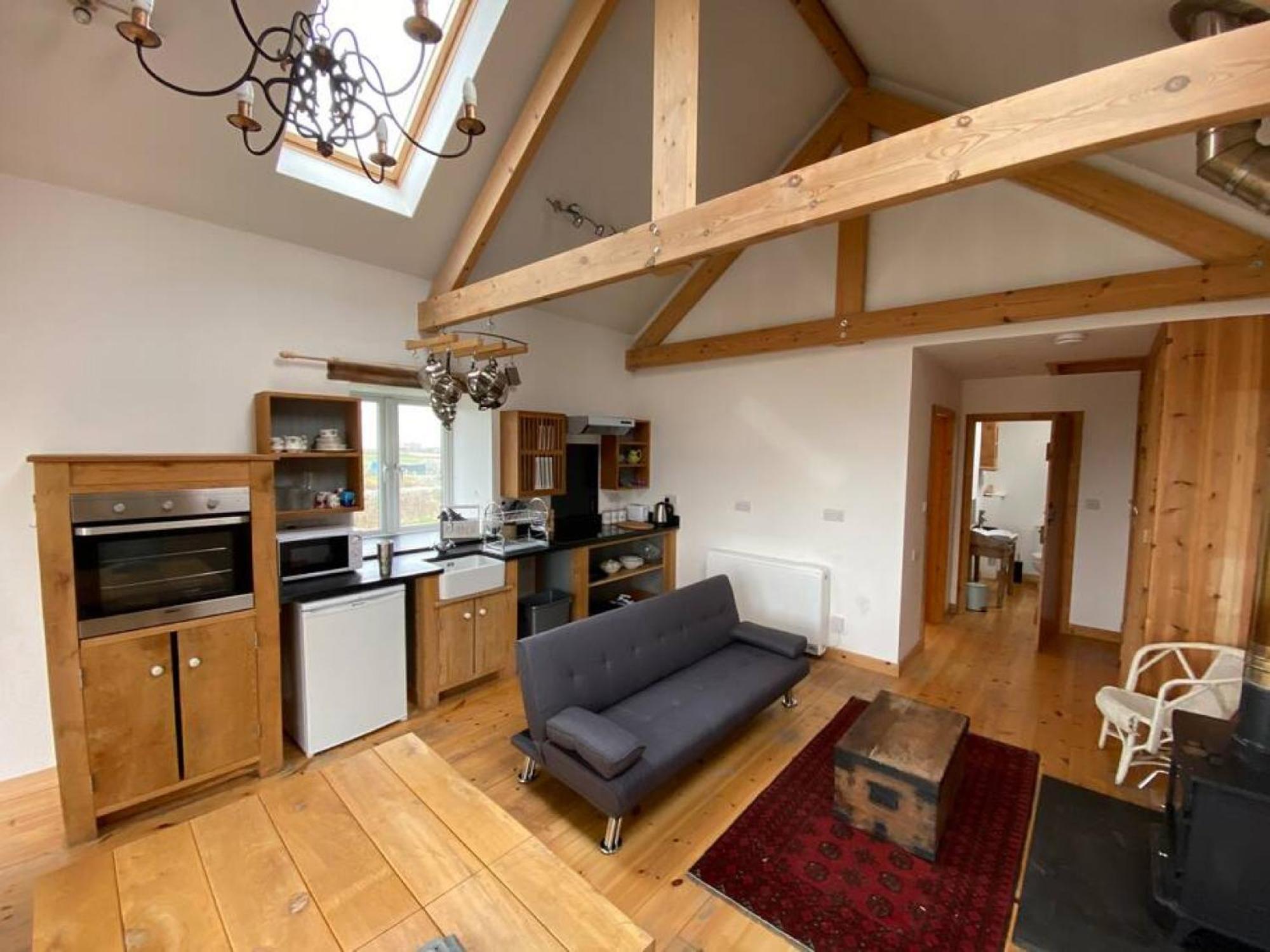 Trevillick Barn Tintagel 1 Bed Villa Eksteriør billede